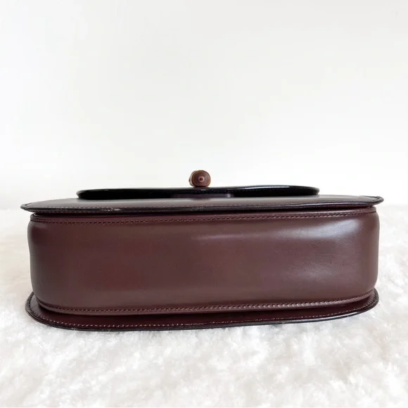 GUCCI 1947 BAMBOO TOP HANDLE TWO WAY MEDIUM BAG - Picture 5 of 17